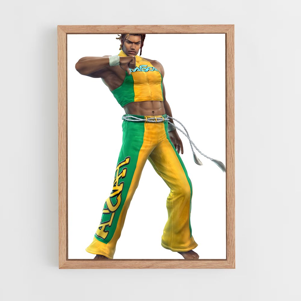 Poster Eddy Gordo Dance – affiche Capoeira (vue 4)